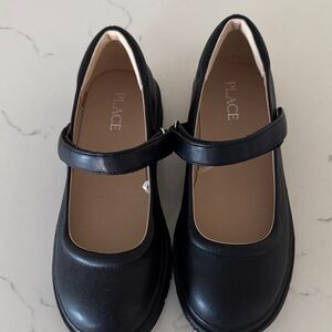 The Children's Place Classic Black Mary Jane Dress Shoes